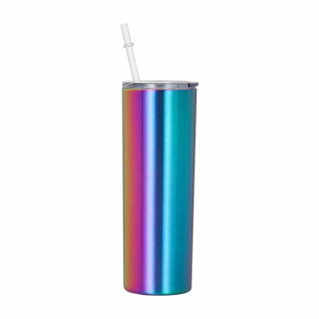 20 Oz Skinny Double Walled Vacuum Insulated Stainless Steel Tumbler Double Wall